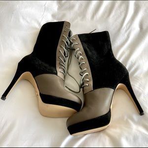 Victoria Secrets Lace Up Boots